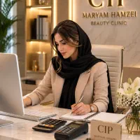 صندوقدار سالن لاکچری CIP مریم حمزه‌ای