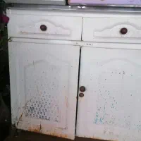 کمد زمینی  فلزی دو درب