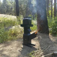 راَکتور فعال  هیزم ذغالی