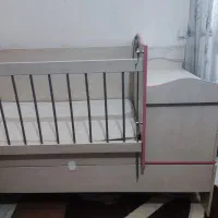تخت سه منظوره کودک و نوجوان با تشک رایگان|تخت و سرویس خواب|کرمان, |دیوار