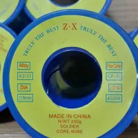 پخش عمده سیم لحیم 250 گرم برند Z.X - الکتروفارس