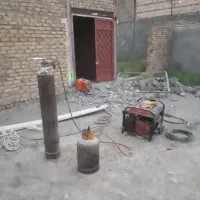 برش هوابرش جوشکاری لوله کشی گازو آب