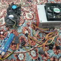 قطعات کامپیوترپاور ،فن سی پی یو ، رابط گرافیک سالم