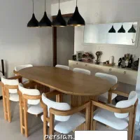 خشتی میز ناهارخووری صنندلی 77|میز و صندلی غذاخوری|تهران, نعمت‌آباد|دیوار