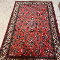 قالیچه ساروق گل آمریکایی|فرش|تهران, فدک|دیوار