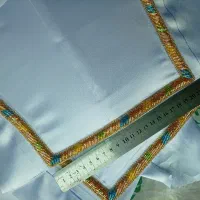 شلوار با الب ملیله ای