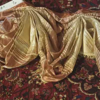 پرده حریر فیونا خارجی دوعدد بلند بعلاوه والان.