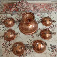 ظروف مسی چکش کاری شده