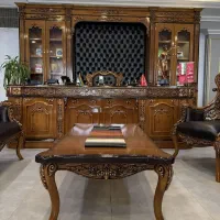 ستـ کامل میز و مبلمان کلاسیک رومانی ادا|مبلمان اداری|تهران, شهرک شریفی|دیوار