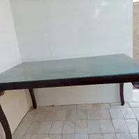 میز نهار خوری چوبی
