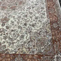 فرش ماشینی کرم(۱تخته ۱۲ متری و ۱تخته ۹ متری)|فرش|همدان, |دیوار