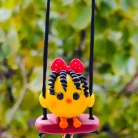 آویز ماشین جوجه و حبه قند