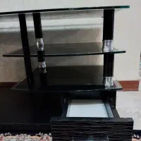 میز تلویزیون شیشه ای مشکی|میز تلویزیون|تهران, فاطمی|دیوار
