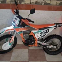 موتور کراس crx 350 نیوفیس۲۰۲۶ GPX خشک پالتی yb kt