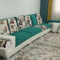 مبل دوازه نفره|مبلمان خانگی و میز عسلی|جم, |دیوار