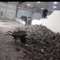 تخریب کاری کنده کاری دیوار کف تضمینی باابزار کامل|خدمات پیشه و مهارت|بندرعباس, |دیوار