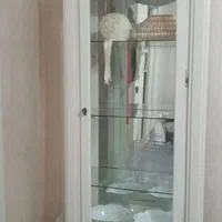 بوفه چوبی شیشه یی
