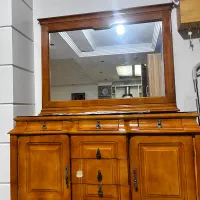 آیینه کنسول چوبی