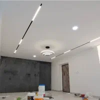 اجرای تخصصی کناف،برش لاینر