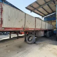 فروش تریلی لبه دار دو محور
