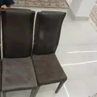 فروش ۶ صندلی و میز غذاخوری