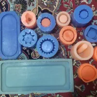 قالب سیلیکونی و تعدادی رنگ نو|صنایع دستی و سایر لوازم تزئینی|ارومیه, |دیوار