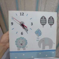 ست ساعت و لوستر و آباژور نوزاد