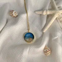 گردنبند استیل طلایی|بدلیجات|سهند, |دیوار