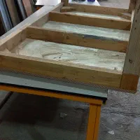 میز کار تمام چوب با رویه پلی وود|فروشگاه و مغازه|شیراز, لاله|دیوار