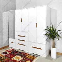 کمد ۳ تیکه جادار / سایز بزرگ / ۸ کشو / آینه دار|جاکفشی، کمد، دراور|مشهد, نوید|دیوار