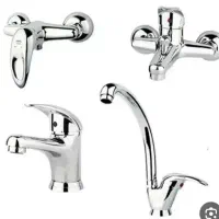 ست کامل شیرآلات اهرمی در حد نو