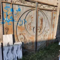 درب حیاطی ماشین رو