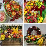 تزئینات، میوه آرایی،دکور های یلدایی دکور آرا