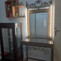 کنسول فلزی سالم رنگ کوره ای. قیمت پایین