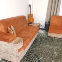 مبل راحتی ال ۷نفره سالم و تمیز ومحکم درحدنو