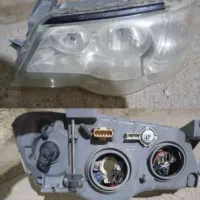 منبع اگزوز و چراغ پراید111و ۱۳۲