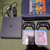 ps4slimپی اس فوراسلیم کپی خوردودسته باشارژرو کیف