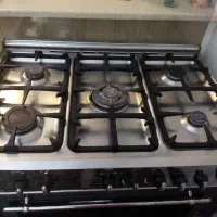 گاز فر تمام استیل آلتون پنج شعله|اجاق گاز و لوازم برقی پختوپز|تهران, نگین غرب|دیوار