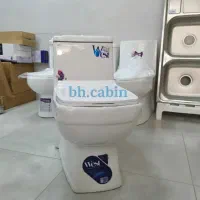 توالت فرنگی سایز بزرگ فلت بغل بسته آگهی۱|لوازم سرویس بهداشتی|رودهن, |دیوار