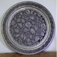 دیوارکوب قدیمی قلم زنی شده قدمت دار|صنایع دستی و سایر لوازم تزئینی|شیراز, باغ تخت|دیوار