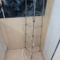 پایه قابلمه ۶ طبقه استیل|آب‌چکان و نظم‌دهنده ظروف|گرگان, |دیوار