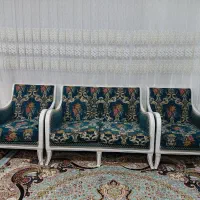 مبل به همراه جلو مبلی و عسلی|مبلمان خانگی و میز عسلی|محمدشهر, همایون ویلا|دیوار