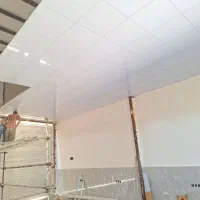 سقف کاذب تایل پانل تعمیر سرویس حمام کناف دیوارپوش