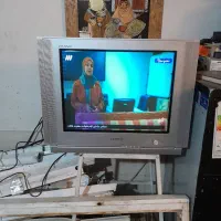 تلویزیون سامسونگ ۲۱سالم ترتمیز صفحه تخت|تلویزیون و پروژکتور|کرج, حصارک پایین|دیوار