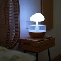 آبنما و چراغ خواب شبیهساز باران طرح قارچ تک وعمده|صنایع دستی و سایر لوازم تزئینی|تهران, نازیآباد|دیوار