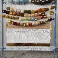 دار تابلو فرش همراه با طرح و نقشه