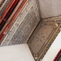 فرش ۱۲متری پلمپ رنگ طوسی پتینه ای فقط ۱۴/۵۰۰ت
