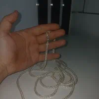 سه عدد زنجیر نقره نو ۱۳۵ گرم
