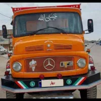 کمپرسی بنز جهت فروش انواع شن شسته و مخلوط