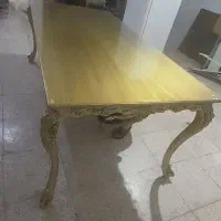 میزنهارخوری درحد نو همراه صفحه شیشه